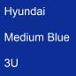 Preview: Hyundai, Medium Blue, 3U.